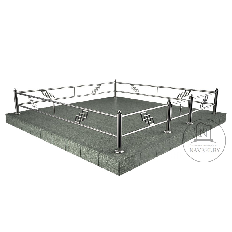 nerzh21 нержавеющая ограда купить на могилу