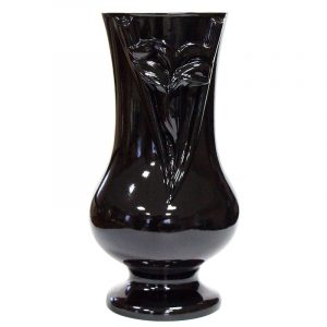 полимерные вазы для цветов черные